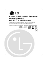 LG LAC-M1600 User manual