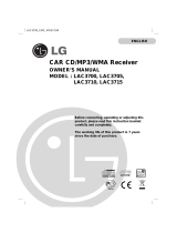 LG LAC3705 User manual