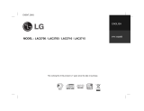 LG LAC3700 User manual