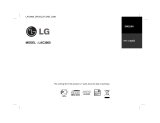LG LAC3800 User manual
