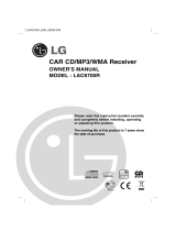 LG LAC6700R User manual