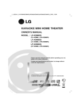 LG LF-K3960Q Owner's manual