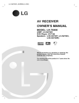 LG LH-A6730X User manual