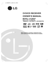 LG LH-D6247D User manual