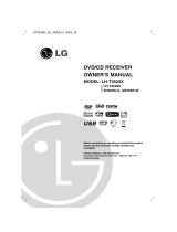 LG LH-T3525X Owner's manual