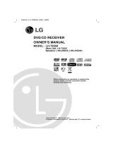 LG LH-T255X User manual