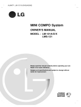 LG LM-121X User manual