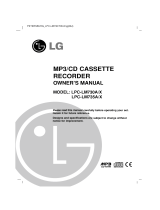 LG LPC-LM735A User manual