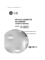 LG LPC-LM340 User manual