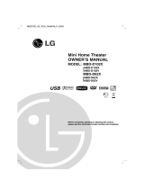LG MBD-D62 Owner's manual
