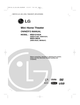 LG MDD-D62A User manual