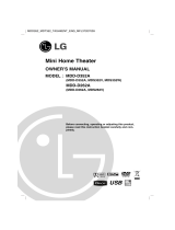 LG MDD262-A0U User manual
