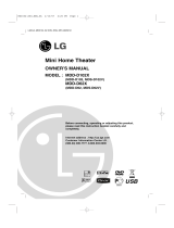 LG MDD-D102X User manual