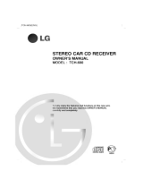 LG TCH-600 Owner's manual