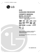 LG XH-TK756Q User manual