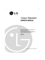 LG 29FG1RG User manual