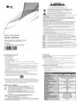 LG LCU3100R-DP Owner's manual