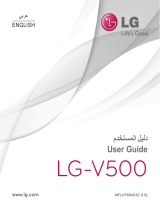 LG LGV500.ASWSWH User manual