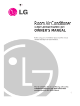 LG LS-D2462CL Owner's manual