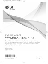 LG WD551206RC Owner's manual