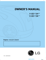 LG V-CC182HTV Owner's manual