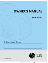 LG V-CB361HT Owner's manual