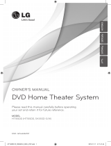 LG HT155DD-F0 Owner's manual