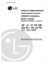 LG LH-CX245W Owner's manual