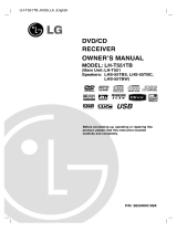 LG LH-T551TB Owner's manual