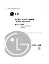 LG FA162-D0U Owner's manual
