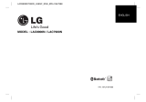 LG LAC8900N Owner's manual