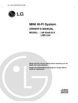LG LM-234A Owner's manual