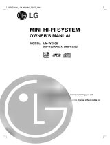 LG LM-W2350A Owner's manual