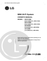 LG LM-W550A Owner's manual