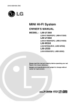 LG LM-U1350A Owner's manual