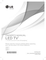 LG 40UB809Y Owner's manual