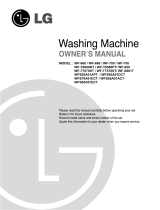 LG WFS65A01DCT Owner's manual