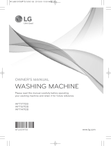 LG WFT1471DD Owner's manual