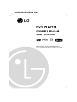 LG DV246-EM Owner's manual