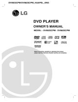 LG DV9923CPM Owner's manual