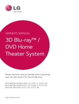 LG BH7240B Owner's manual