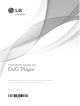 LG DP432 User manual