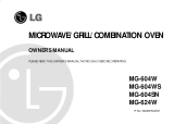 LG MG-604W Owner's manual
