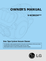 LG VK9820NHC Owner's manual