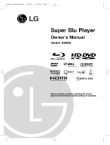 LG BH200-P Owner's manual