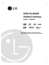 LG DM6944P Owner's manual