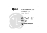 LG DP5932P Owner's manual