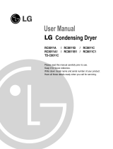LG TD-C8011C Owner's manual