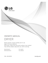 LG TD-C8012A Owner's manual