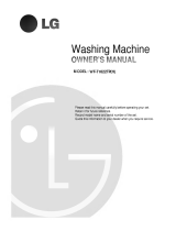 LG WF-T1022TH Owner's manual